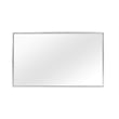 Safavieh Sullivan Iron and Mirror Accent Table in Silver