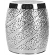 Safavieh Barry Aluminum Stool in Nickle Plated