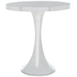 Safavieh Galium Aluminum Side Table in Silver