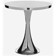 Safavieh Galium Aluminum Side Table in Silver