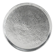 Safavieh Polonium Aluminum Accent Table in Silver