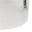 Safavieh Polonium Aluminum Accent Table in Silver