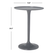 Safavieh Platina Aluminum Table in Silver