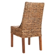 Safavieh Stacy Mango  Arm Dining Chair in Brown (Set Of 2)
