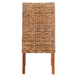 Safavieh Stacy Mango  Arm Dining Chair in Brown (Set Of 2)