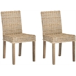 Safavieh Grove Mango   Dining Chair in Natural Unfinished (Set Of 2)