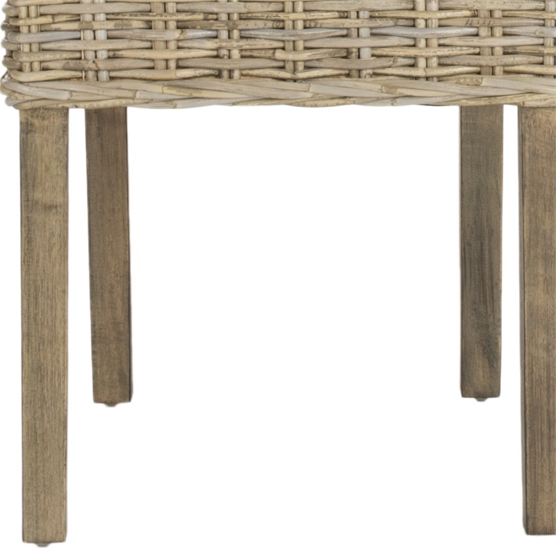Safavieh Grove Mango   Dining Chair in Natural Unfinished (Set Of 2)