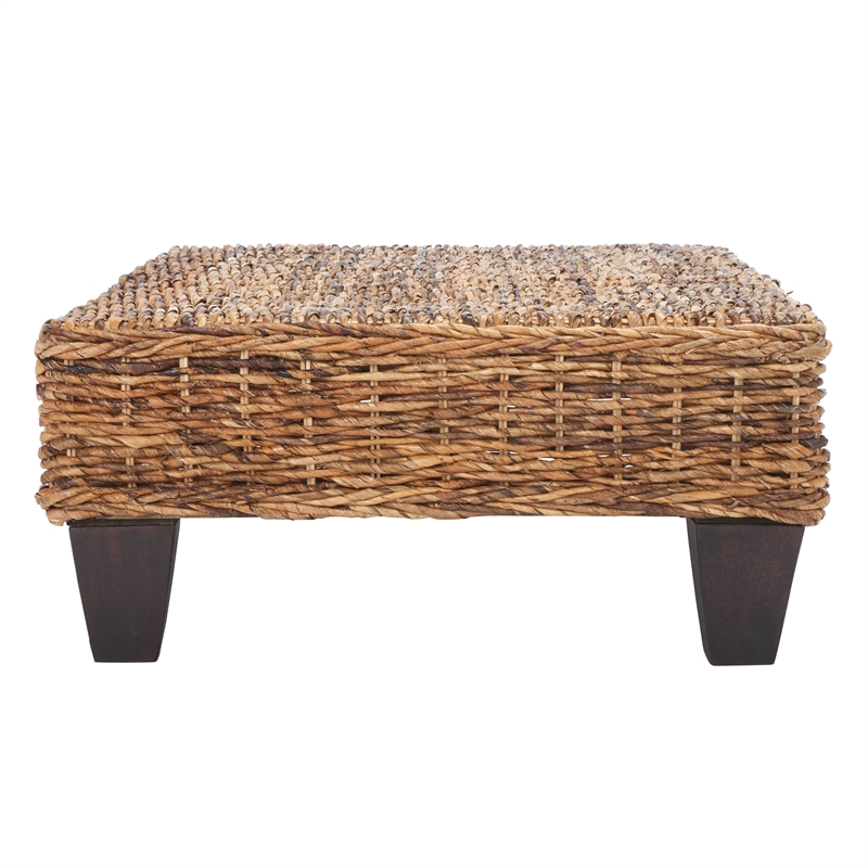 Safavieh Leary Wood Coffee Table in Natural / Brown