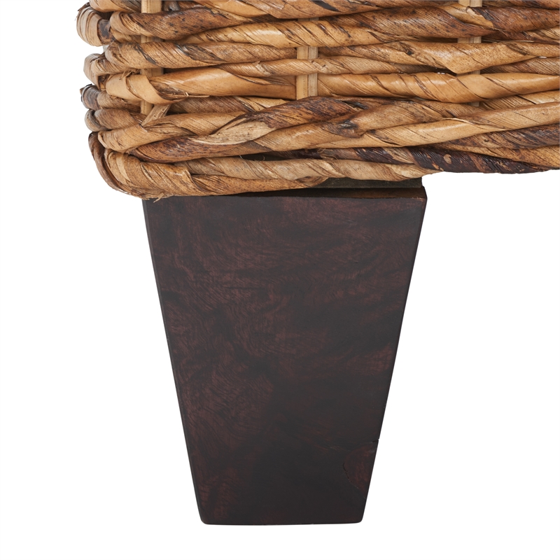 Safavieh Leary Wood Coffee Table in Natural / Brown