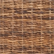 Safavieh Leary Wicker and Wooden Bench in Natural