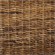 Safavieh Manor Wicker and Wooden Bench in Natural