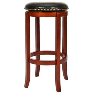 Safavieh Aiden Oak 24&quotCounter Stool in Cherry