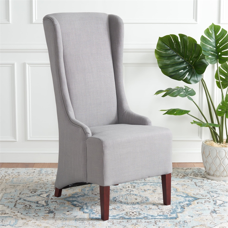 Safavieh Liam Birch  Bacall  Dining Chair in Velvet