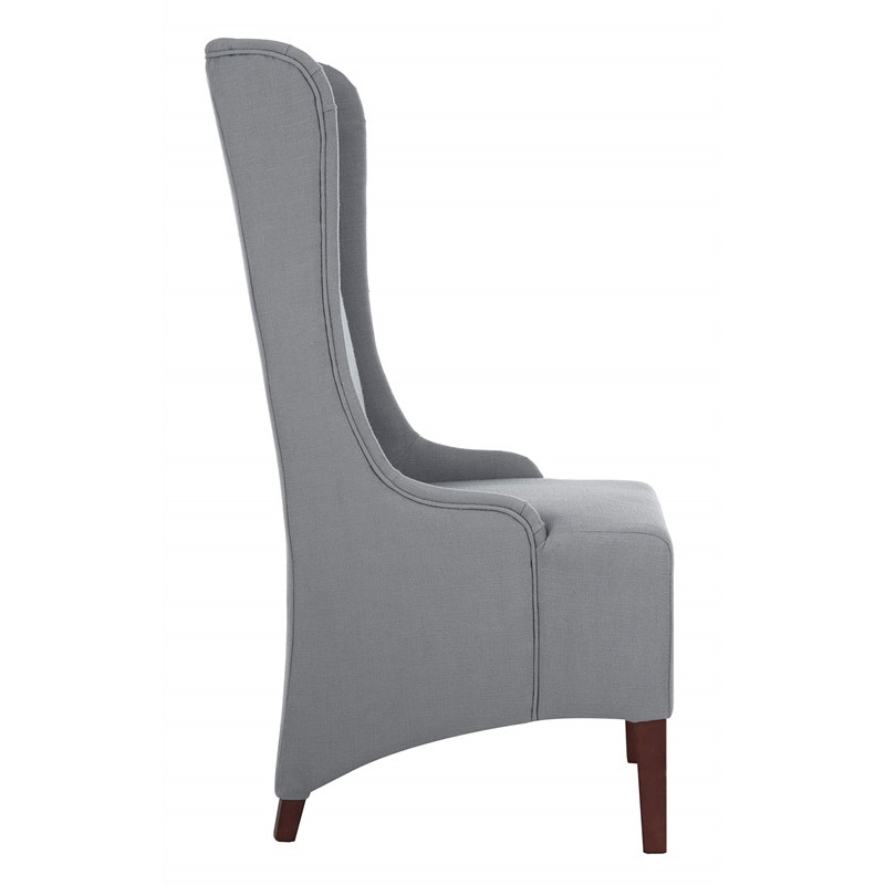 Safavieh Liam Birch  Bacall  Dining Chair in Velvet