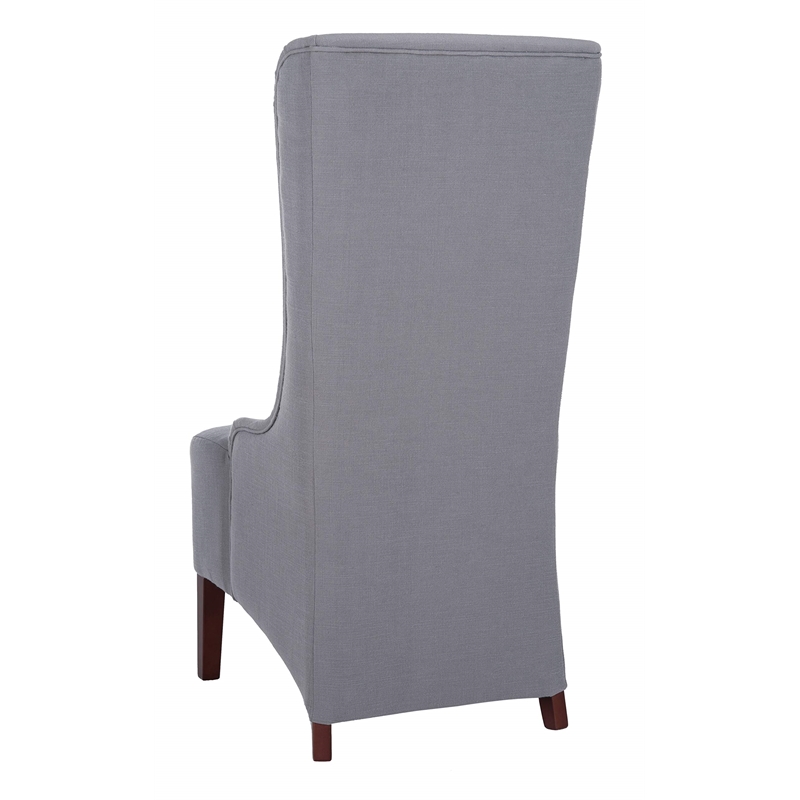 Safavieh Liam Birch  Bacall  Dining Chair in Velvet