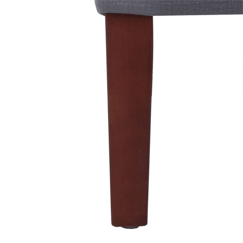 Safavieh Liam Birch  Bacall  Dining Chair in Velvet