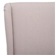 Safavieh Jack Birch  Bacall Nailhead Linen  Dining Chair in Taupe