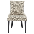 Safavieh Lester Dining Chair in Grey Zebra (Set Of 2)