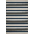 Safavieh Courtyard Polypropylene Medium Rectangle Rug CY6062-268-5 in Navy and Beige