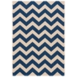 Safavieh Courtyard Polypropylene Medium Rectangle Rug CY6244-268-5 in Navy and Beige