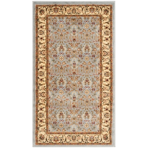 Safavieh Lyndhurst 2'-3&quot X 4' Power Loomed Rug in Light Blue / Ivory