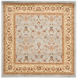 Safavieh Lyndhurst 4' X 4' Square Power Loomed Rug in Light Blue / Ivory