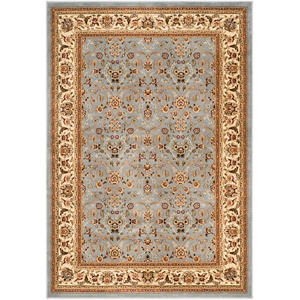 Safavieh Lyndhurst 5'-3&quot X 7'-6&quot Power Loomed Rug in Light Blue / Ivory