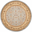 Safavieh Lyndhurst 6' X 6' Round Power Loomed Rug in Light Blue / Ivory