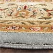 Safavieh Lyndhurst 8' X 8' Round Power Loomed Rug in Light Blue / Ivory