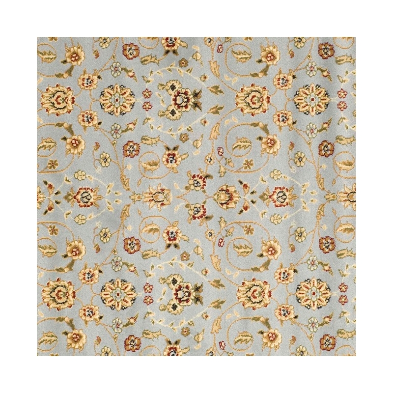 Safavieh Lyndhurst 8' X 8' Square Power Loomed Rug in Light Blue / Ivory