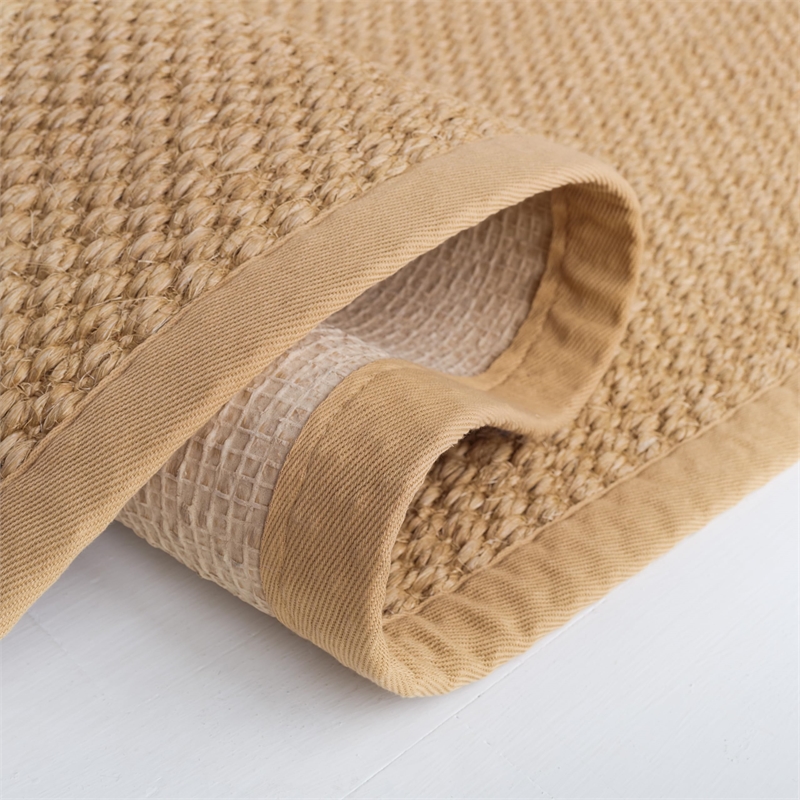 Safavieh Natural Fiber Sisal Runner Rug NF525F-28 in Maize