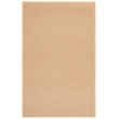 Safavieh Natural Fiber Sisal Medium Rectangle Rug NF525F-5 in Maize