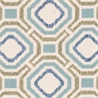 Safavieh Veranda Polypropelene Large Rectangle Rug VER089-0614-8 in Cream and Green