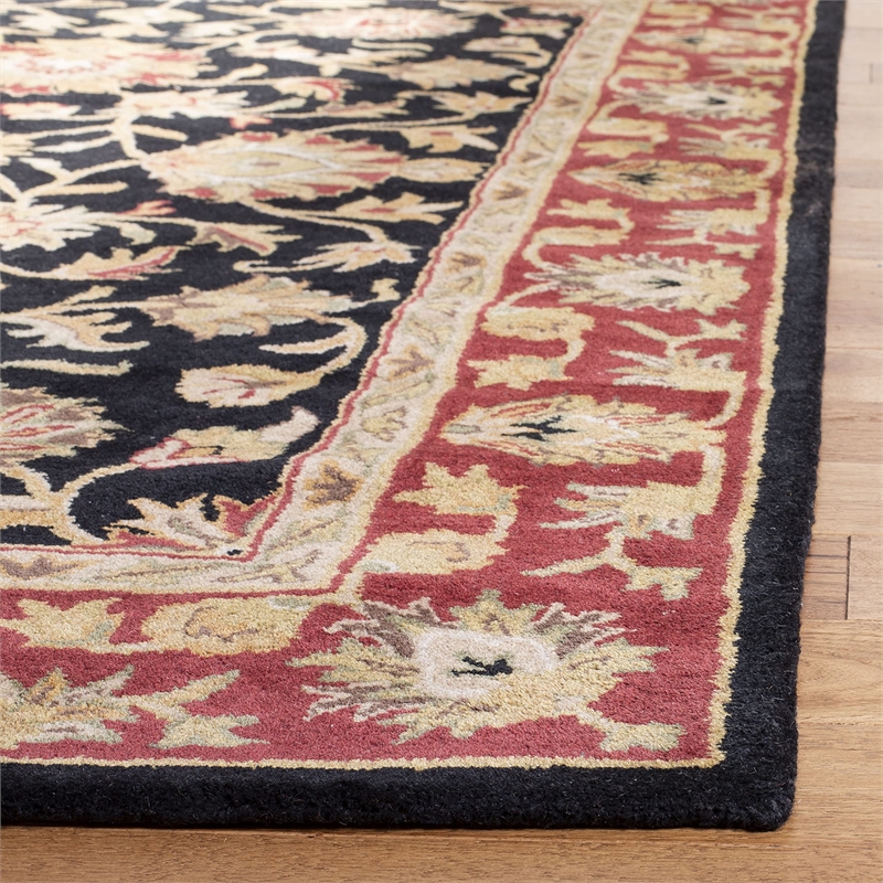 Safavieh Heritage Accent Rug in Black / Red