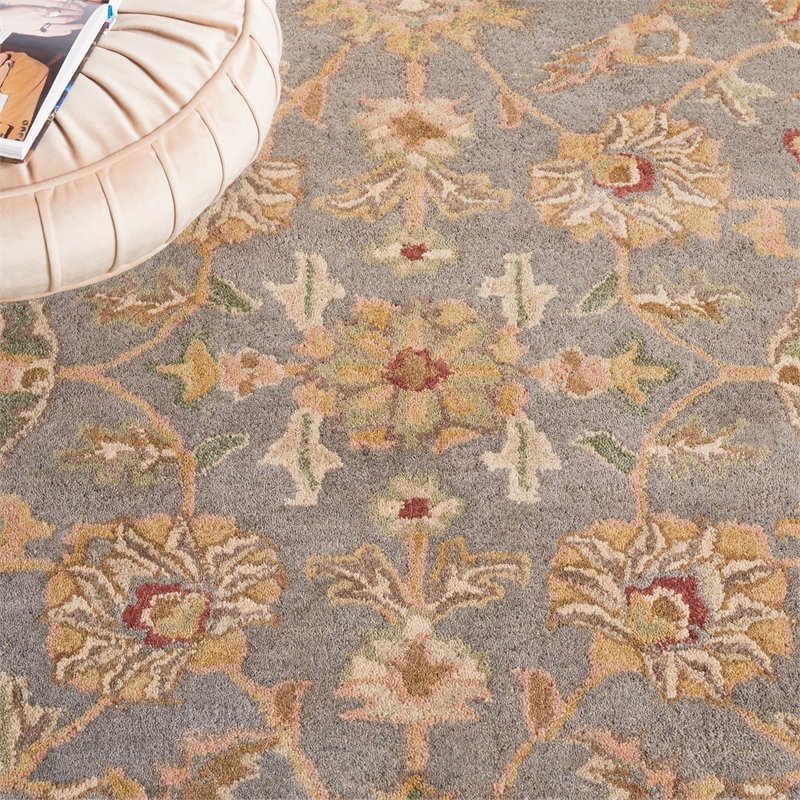 Safavieh Heritage Oval Rug in Green / Gold