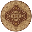 Safavieh Heritage Round Rug in Rust / Gold
