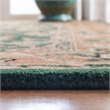 Safavieh Heritage Accent Rug in Dark Green / Gold