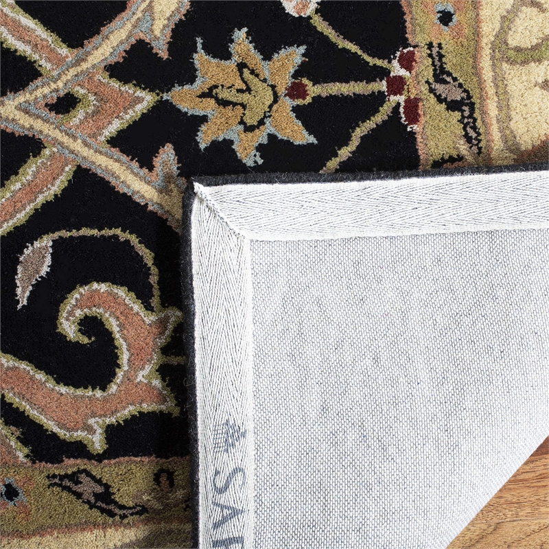 Safavieh Heritage Accent Rug in Charcoal / Beige
