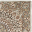 Safavieh Heritage Square Rug in Blue / Grey