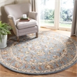 Safavieh Heritage Oval Rug in Blue / Blue