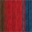 Safavieh Himalaya 6' X 6' Square Wool Hand Loomed Rug in Orange / Multi-Color