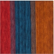 Safavieh Himalaya 6' X 6' Square Wool Hand Loomed Rug in Orange / Multi-Color