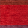 Safavieh Himalaya 6' X 6' Square Wool Hand Loomed Rug in Orange / Multi-Color
