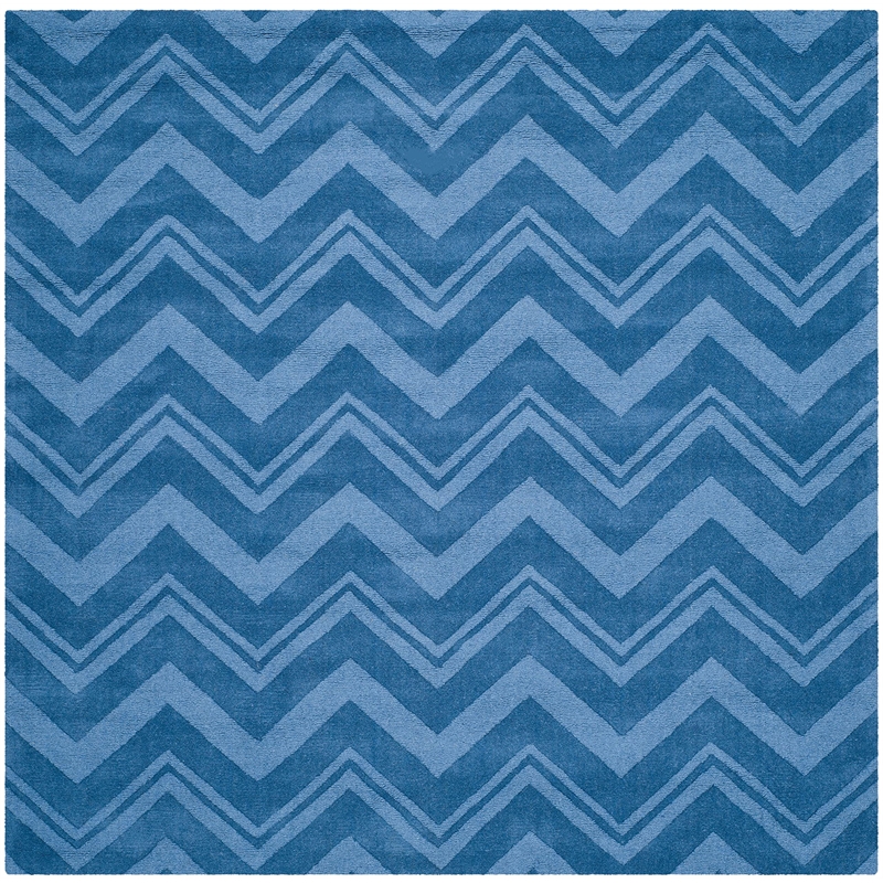 Safavieh Impressions Square Rug in Blue