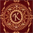 Safavieh Naples 6' X 6' Round Wool Hand Tufted Rug in Burgundy