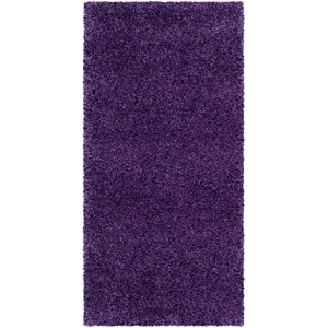 Safavieh Milan Shag Runner Rug in Purple