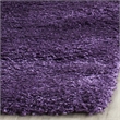 Safavieh Milan Shag Runner Rug in Purple