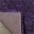 Safavieh Milan Shag Runner Rug in Purple