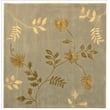 Safavieh Soho 8' X 8' Square Wool Hand Tufted Rug in Light Blue