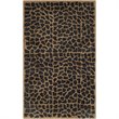 Safavieh Soho Rectangle Rug in Brown / Black